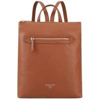 Dents Women's Tavros Leather Backpack in Brown