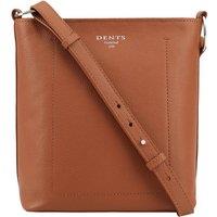 Dents Women's Pembroke Leather Cross Body Bag in Brown