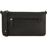 Dents Women's Whitby Leather Cross Body Bag in Black