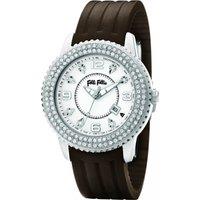 Folli Follie Women's WF5T003ZTW 30mm Quartz Watch in Brown