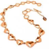 Folli Follie Women's 1N9T146R Necklace in Rose Gold