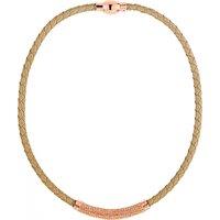 Folli Follie Women's 3N13T007RIS Necklace in Beige