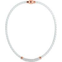 Folli Follie Women's 3N13T007RWC Necklace in White