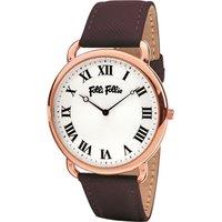 Folli Follie Women's WF16R014SPS 38mm Quartz Watch in Brown