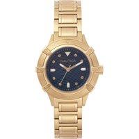 Nautica Women's NAPCPR005 36mm Quartz Watch in Gold