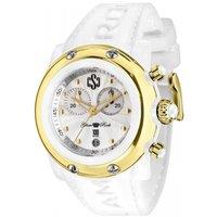 Glam Rock Women's GR62108 46mm Quartz Watch in White
