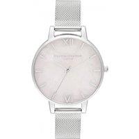 Olivia Burton Women's OB16SP18 38mm Quartz Watch in White