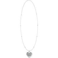 Guess Women's JUBN02232JWRHT-U Necklace in Silver