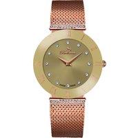Bellevue Women's F-106 25mm Quartz Watch in Rose Gold