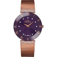 Bellevue Women's F-114 26mm Quartz Watch in Rose Gold