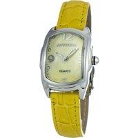 Chronotech Women's CT9743L-05 28mm Quartz Watch in Yellow
