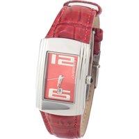 Chronotech Women's CT7017L-05 26mm Quartz Watch in Red