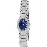 Time Force Women's TF2110L-03M 22mm Quartz Watch in Silver