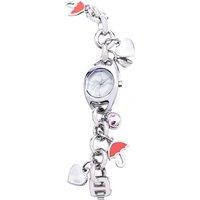 Chronotech Women's CT7010L-09M 22mm Quartz Watch in Silver