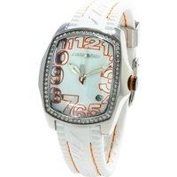 Chronotech Women's CT7016LS-09 35mm Quartz Watch in White