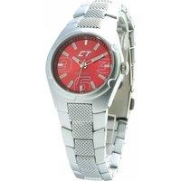 Chronotech Women's CC7039L-04M 33mm Quartz Watch in Silver