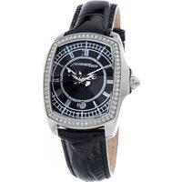 Chronotech Women's CT7896LS-92 34mm Quartz Watch in Black