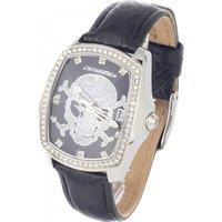 Chronotech Women's CT7896LS-102 35mm Quartz Watch in Black