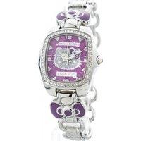 Chronotech Women's CT7105LS-03M 30mm Quartz Watch in Silver