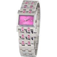 Chronotech Women's CC7120LS-04M 25mm Quartz Watch in Silver