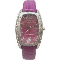 Chronotech Women's CC7121LS-08 29mm Quartz Watch in Purple