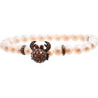 Lancaster Women's JLA-BR-CRAB-4-WH Bracelet in Pink