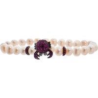 Lancaster Women's JLA-BR-CRAB-5-WH Bracelet in Pink