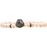 Lancaster Women's JLA-BR-OWL-3-PE Bracelet in Pink