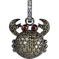 Lancaster Women's JLA-PEN-CRAB-3 Charm in Black
