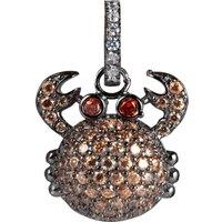 Lancaster Women's JLA-PEN-CRAB-4 Charm in Black