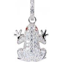 Lancaster Women's JLA-PEN-FROG-1 Charm in Silver