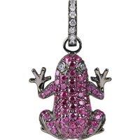 Lancaster Women's JLA-PEN-FROG-5 Charm in Black