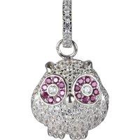 Lancaster Women's JLA-PEN-OWL-1 Charm in Silver