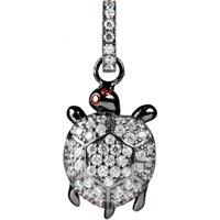 Lancaster Women's JLA-PEN-TURTLE-1 Charm in Black