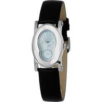 Justina Women's 21817 23mm Quartz Watch in Black
