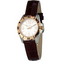 Justina Women's 21984 32mm Quartz Watch in Brown
