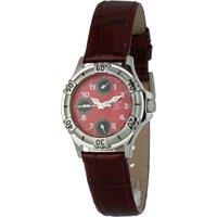 Justina Women's 32552R 30mm Quartz Watch in Brown