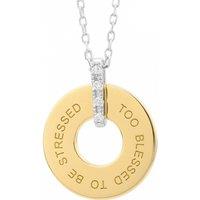 Secrecy Women's P7163CDAWWC93 Necklace in Gold