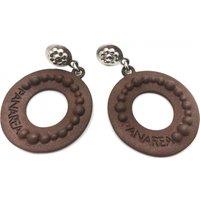 Panarea Women's OR3M Pair Of Earrings in Brown