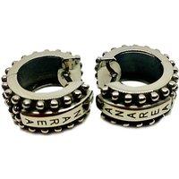 Panarea Women's OS4OX Pair Of Earrings in Black