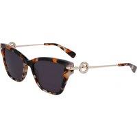 Longchamp Women's LO737S-239 Fashion Cat Eye Sunglasses in Grey