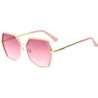 Skechers Women's SE6185-5974F Geometric/Octagonal Sunglasses in Pink