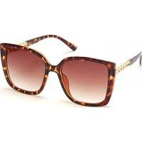 Skechers Women's SE6234-5852F Square/Rectangle Sunglasses in Brown