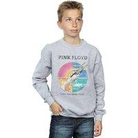 Pink Floyd Boy's Wish You Were Here Sweatshirt in Grey | Size: 5-6 Years