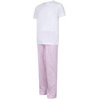 Towel City Girl's Long Pyjamas in White | Size: 3-4 Years