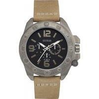 Guess Men's W0659G4 46mm Quartz Watch in Beige