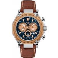 Gc Men's X10005G7S 45mm Quartz Watch in Brown