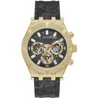 Guess Men's GW0418G2 Continental 44mm Quartz Watch in Black