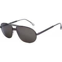 Lozza Men's SL2368-59568X Round/Oval Sunglasses in Black