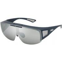 FILA Men's SFI126-996QSP Sunglasses in Blue